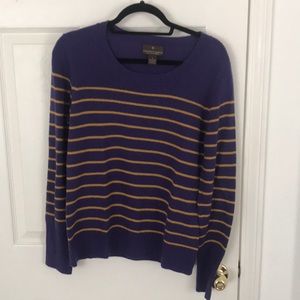 Purple Cashmere Sweater